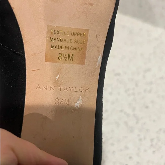 Ann Taylor faux suede boots - Picture 3 of 3